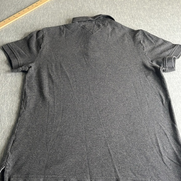 Tommy Hilfiger Men's Gray Polo Shirt - Picture 6 of 6